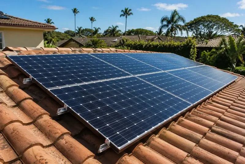 Installation de panneaux solaires à Susmiou